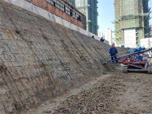 古县建筑边坡支护
